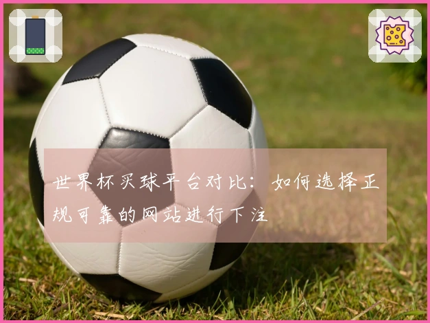 世界杯买球平台对比：如何选择正规可靠的网站进行下注