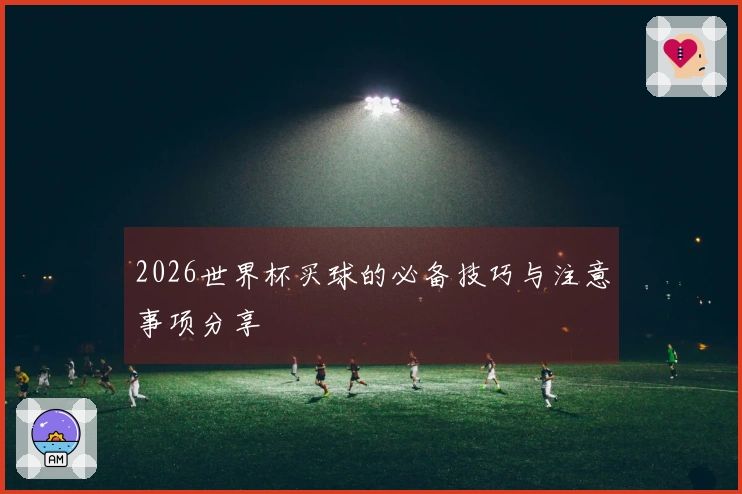 2026世界杯买球的必备技巧与注意事项分享