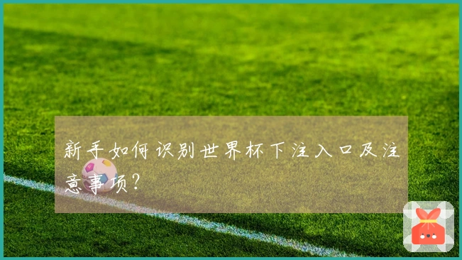 新手如何识别世界杯下注入口及注意事项？